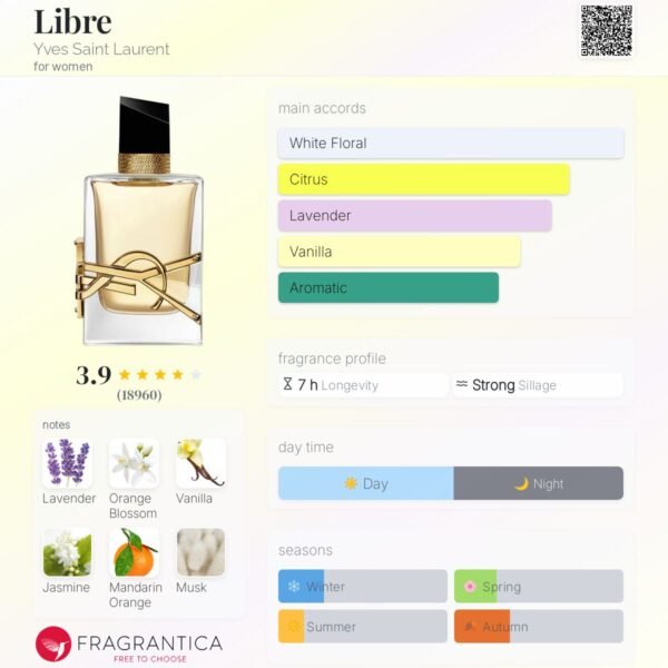 Libre Yves saint Laurent